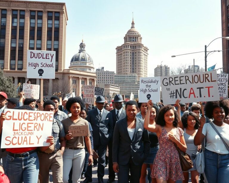 NC A and T protests 1969